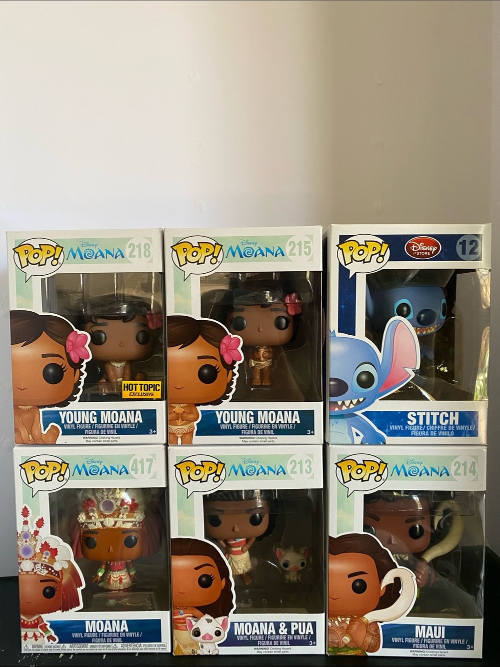 Funko Pop! Disney Moana & Stitch Bundle